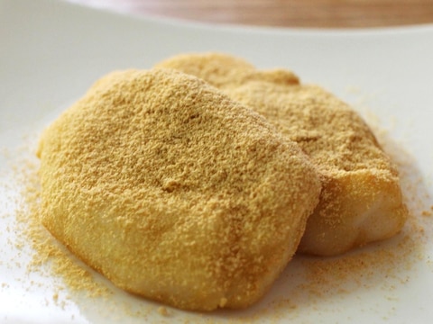 5で覚える/餅よりも食べやすい、レンチン米粉餅